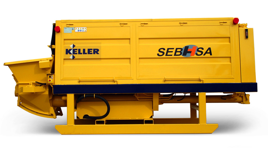 Compaction grouting mortar pumps(CG)
SEBHSA BE-2166.CG / BE-2139.CG
with diesel or electric engine