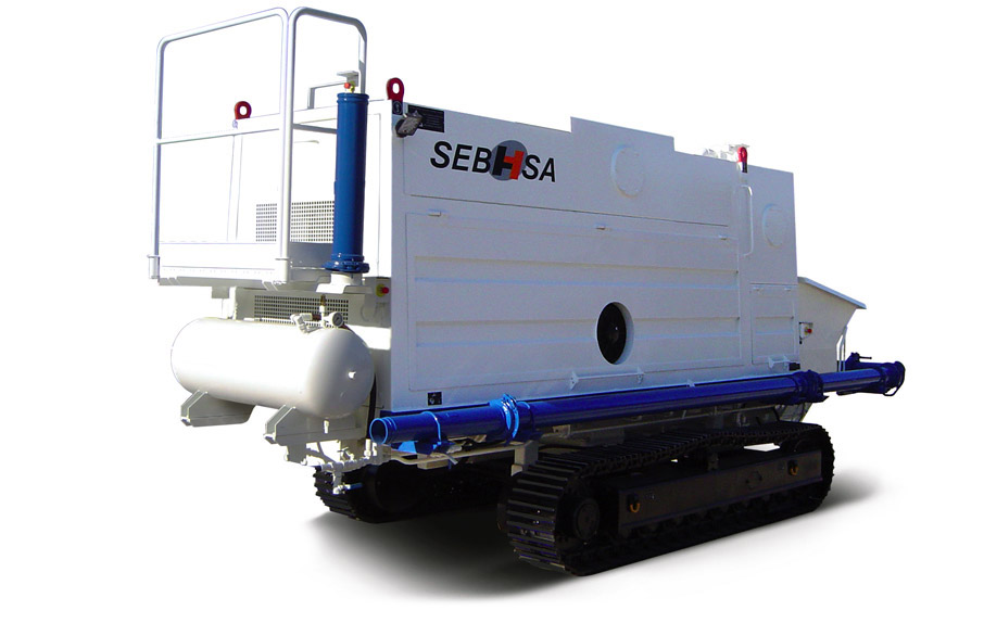 Crawler-mounted concrete pump
SEBHSA BD-3117.OR